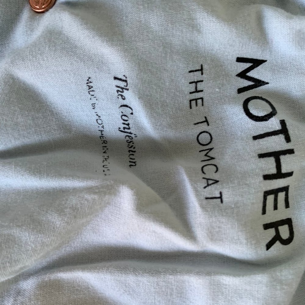 MOTHER Tomcat Light Blue Boyfriend Jeans - Picture 5 of 6